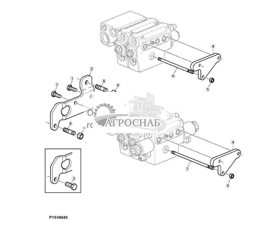 КРЕПЕЖНЫЕ ДЕТАЛИ ДЛЯ НЕЗАВИСИМЫХ КЛАПАНОВ УПРАВЛЕНИЯ (M-ICV) 